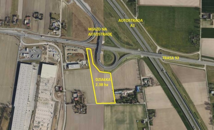 działka na sprzedaż - Krzyżanów