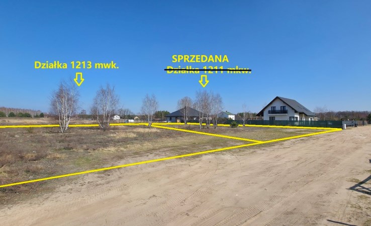 działka na sprzedaż - Kutno (gw), Florek