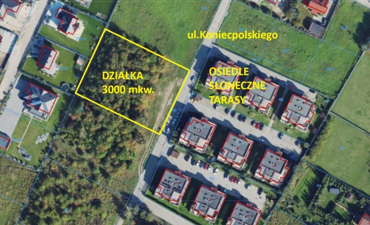 działka na sprzedaż - Kutno, Koniecpolskiego